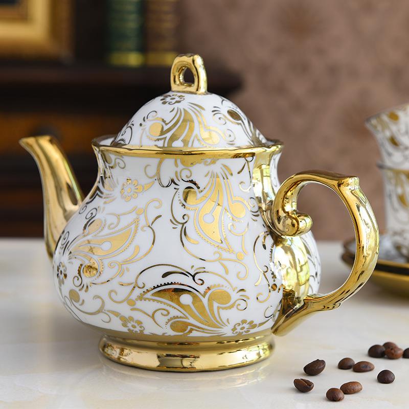 茶轻奢整套花茶家用欧具1wh62982式茶壶陶瓷花茶具套装耐高温式英