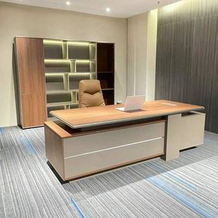 理厂家直销老班板RX B02班桌办公桌简约现代大台总裁桌主管经办椅