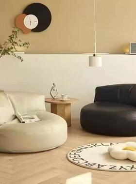 椅懒人可沙发半躺可睡单人月卧室小沙发榻榻米坐墩休闲出UVE租房