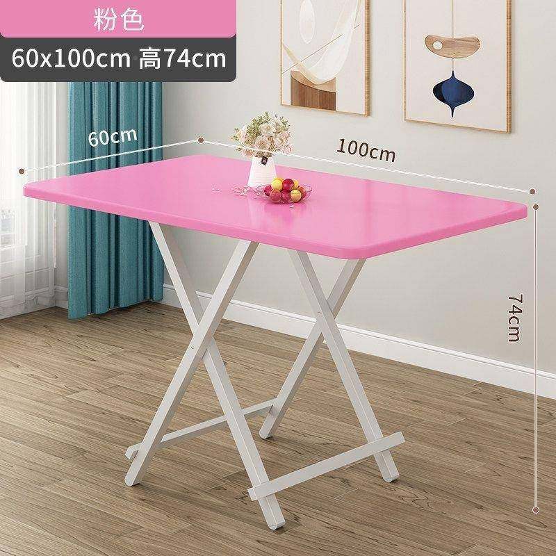 可折叠饭小桌长方形餐椅家用户djAZRjAa桌型免安装简易桌子出租屋