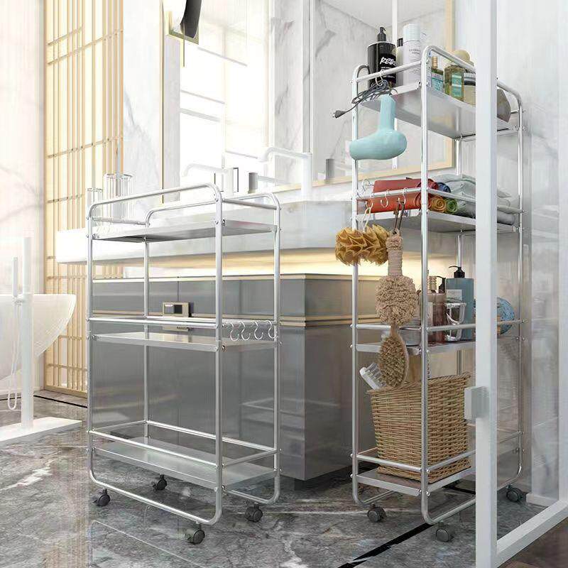 不锈钢厨房夹缝置2物c架落地隙多层超窄冰LJG箱缝20m5宽浴室收纳