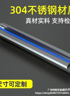 水幕墙不锈钢瀑布VEH出水口墙水幕水景墙流景水景观鱼池花园槽庭