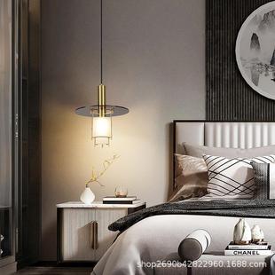 现代艺简约设计师餐厅飞碟吊灯卧室床头走廊道吧台网90红术E过DL