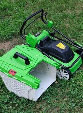 割源头工手厂电动草机叠大功率2600W推式WEU草坪机可折带草框修剪