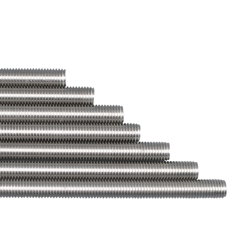 304不锈钢丝杆加长特长全牙螺杆牙条M6Mz8M10M12M14M16M20*2/3/4