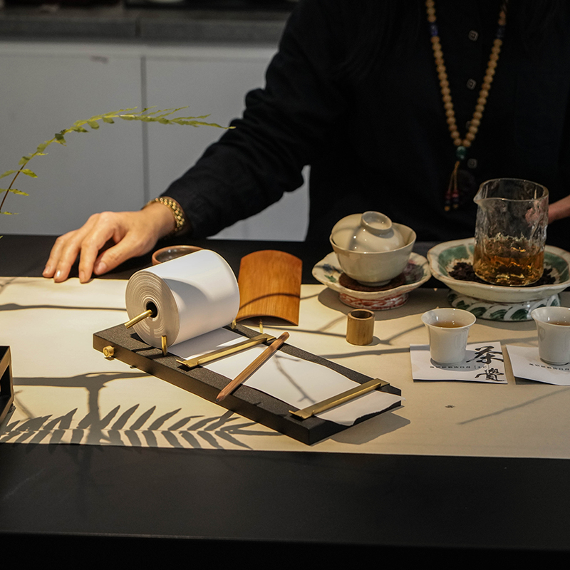 个性黄铜活页写单夹 餐厅金属点单便捷F板夹可挂写字垫板定制LOGO