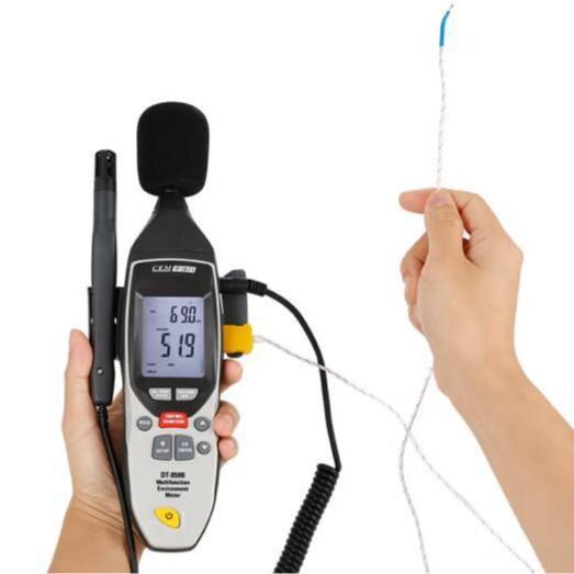 华盛度昌温DT-89B专业多5功能环境测试表无品牌/K型湿度光度噪音