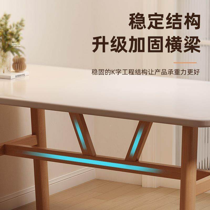 餐桌厅小户型家CZ-05用轻奢吃饭桌子客胡桃木餐饮商用方桌出租房