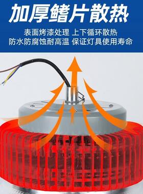 货防眩晕led工灯矿灯灯AYD鳍片工厂仓库车照明防眩晕现工业间吊