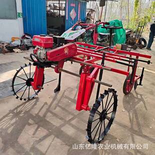 汽油烤烟自走式覆膜机 手扶高垄盖地膜机 红薯西瓜地种植覆膜机