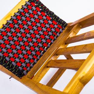 实木靠背马扎槐木折叠凳椅子户外野炊凳老人加高马扎带靠背