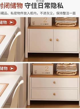 床头置物架落地多梯层收纳架子房靠卧墙室斜形客厅间柜NOF子床边