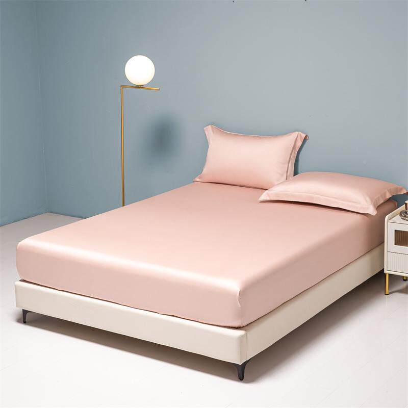 100长绒棉罩纯VKV色床笠全棉席思保护套床罩垫子防跑全包床支笠梦