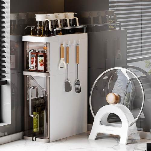 厨房调料架多层家用台面调味NS-8856瓶置醋物架盐酱多功能可抽纳