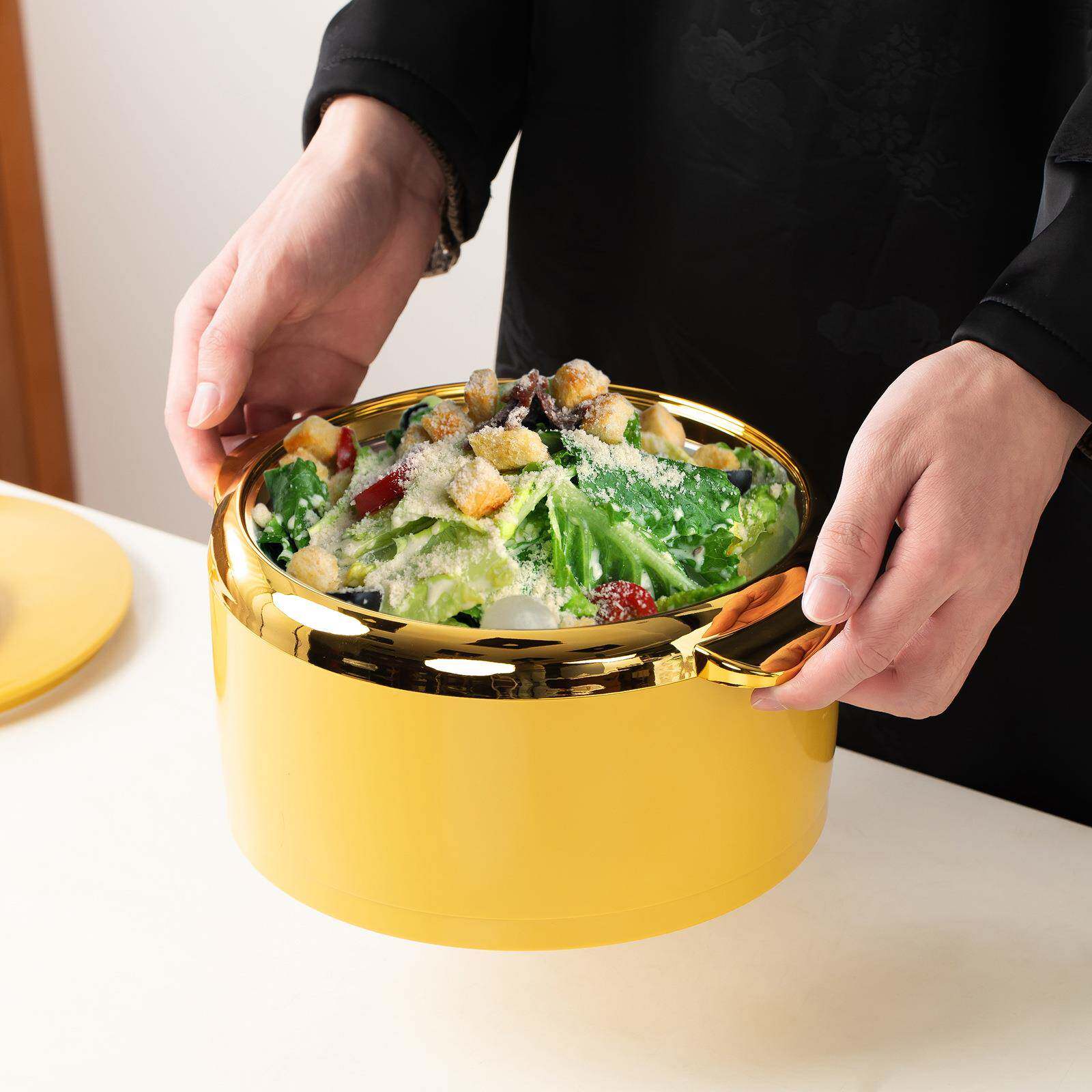 洲热卖1.L5L+2L+2物.5三件套不锈钢塑YCFYT094料保温盒非冷热食储