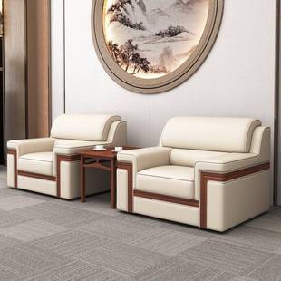 贵宾室待接客商办公沙务发简约高档单人位茶几酒店大厅会SF2030议