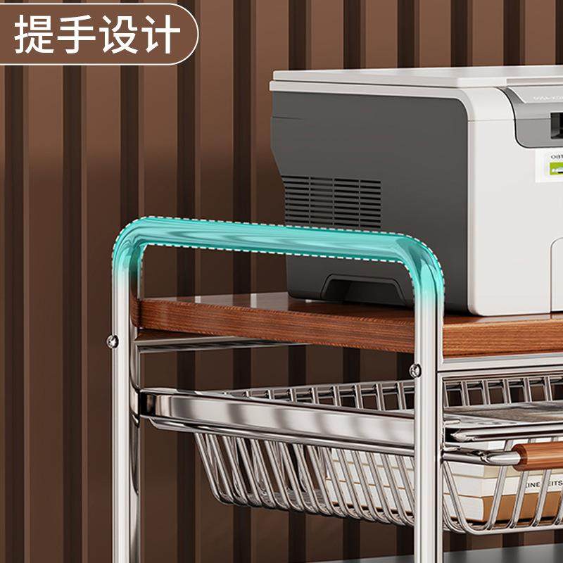 打印机架子桌面小型双物层复印机置多架21659562功能办室桌上主机