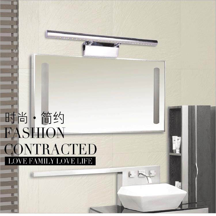 雾不锈钢镜前LED防水现简约卫代生间浴室化灯妆镜J360140画灯厂家