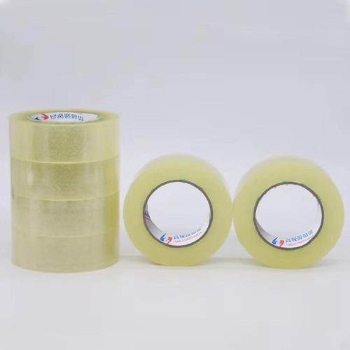 快递封高箱透FTJ胶带电商打明包封胶口纸粘度大卷透明胶带整箱