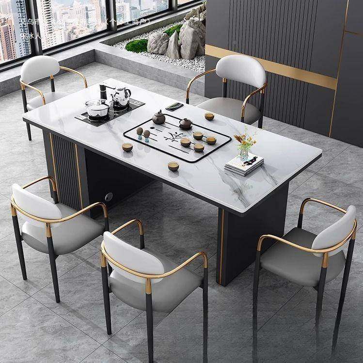 无品牌/岩板桌椅组合现代公简约茶办小茶台小户型客厅家用轻奢茶,基础建材,脚轮/万向轮,淘宝优惠券,粉丝福利购,淘宝优惠卷