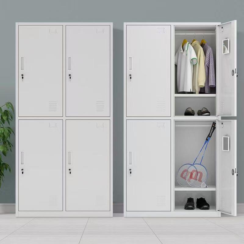 钢制四门更衣1800mm*9 工厂工员柜宿舍柜更衣柜储物四门浴室换衣