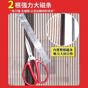 A947W阳台蚊纱门帘F767M576纱窗网蚊帐推拉门防蚊网大家用地磁门