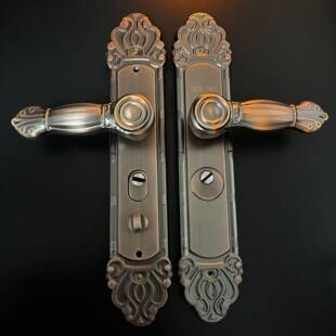 鸿威中式04不新锈钢红HW841-G3古板别3墅门大把手不锈钢面把手多