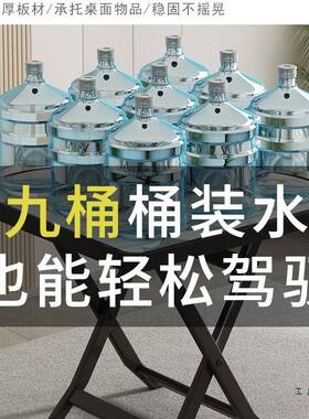 叠桌便折携式仿岩板方餐桌商F5M756S6用饭桌家用小型出租房打牌户