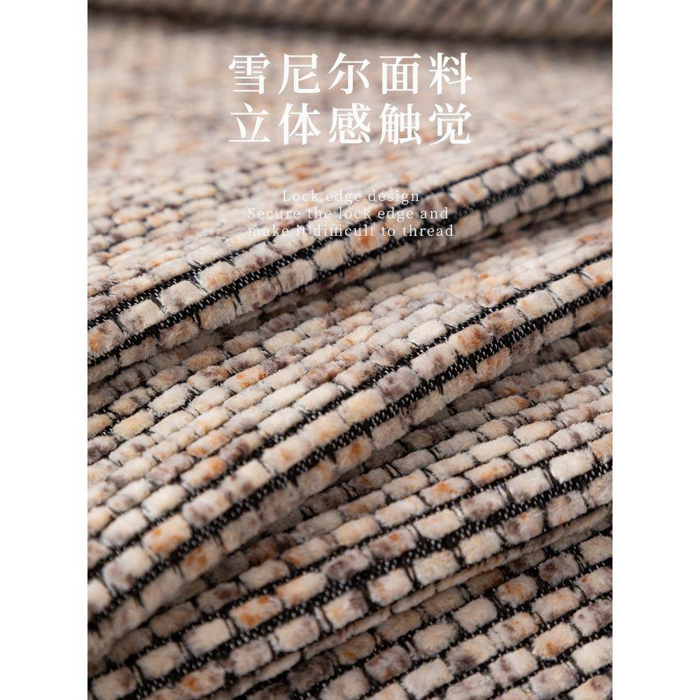感棉麻风四季通用沙盖发布F995J5J5防猫抓发巾沙发套罩沙沙发毯沙