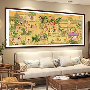 汉宫春晓图十字绣2023新款线绣客厅经典收藏名画大幅高端手工刺绣