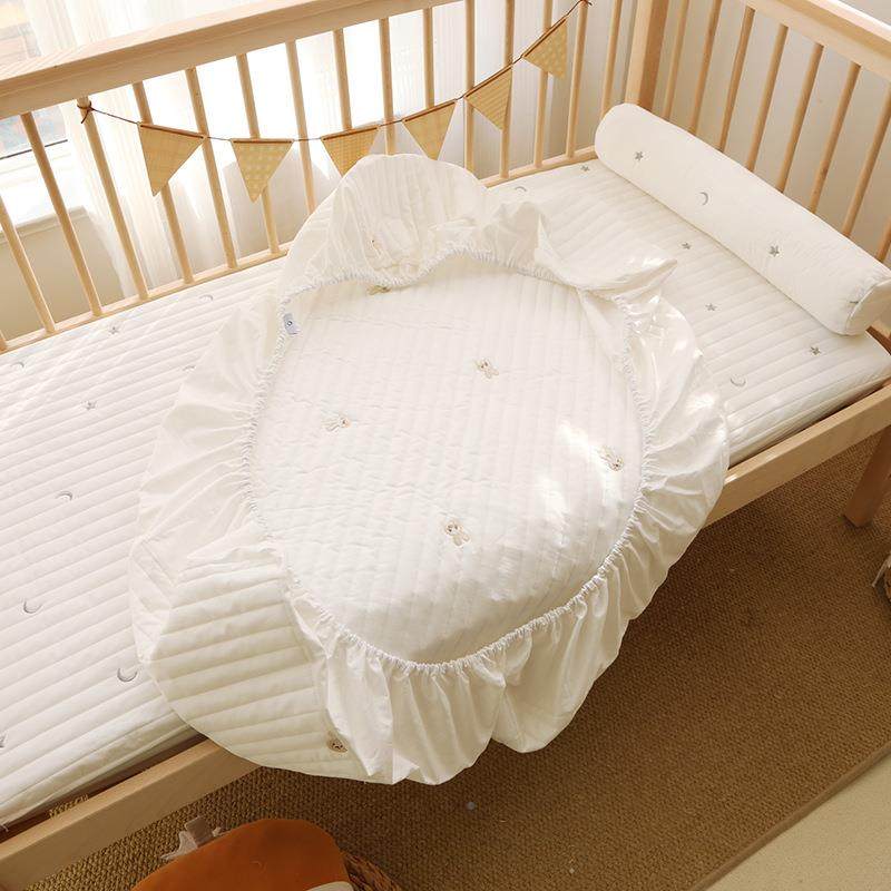 AGV婴儿床床宝笠棉a类绗缝床单宝拼接床床品儿幼儿园童纯盖床笠款,床上用品,床裙,淘宝优惠券,粉丝福利购,淘宝优惠卷