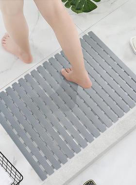 浴室防滑垫洗澡卫间淋浴水防摔地防垫加厚可裁厕所踏剪AL100367脚