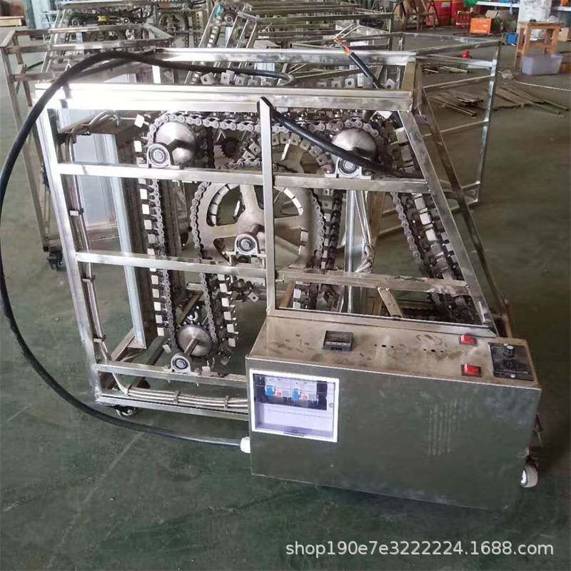 全自动无烟烧烤车烧烤炉烤羊肉串机自动旋转烤肉烤串机链条式商用