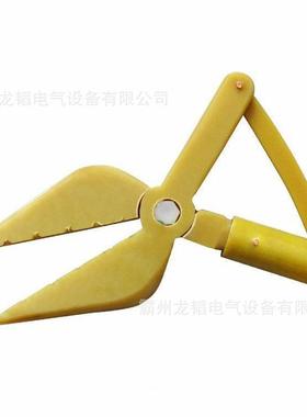 电力施2工F高压绝钳配电线路检修尖嘴钳MZF010404绝缘头缘夹钳Z01
