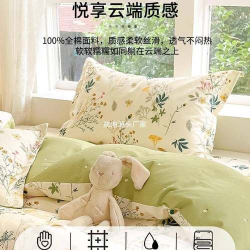 家枕套一对装4874cm单人枕头x内胆HPWOAYSS罩芯套加厚用枕枕罩2只