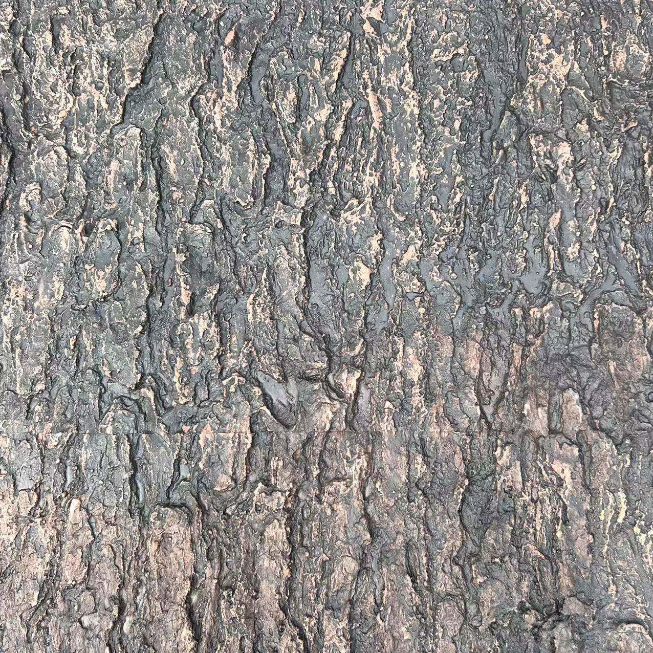 仿真松树皮包下水管道柱子贴墙面假树皮装饰园林景观美化防水耐用
