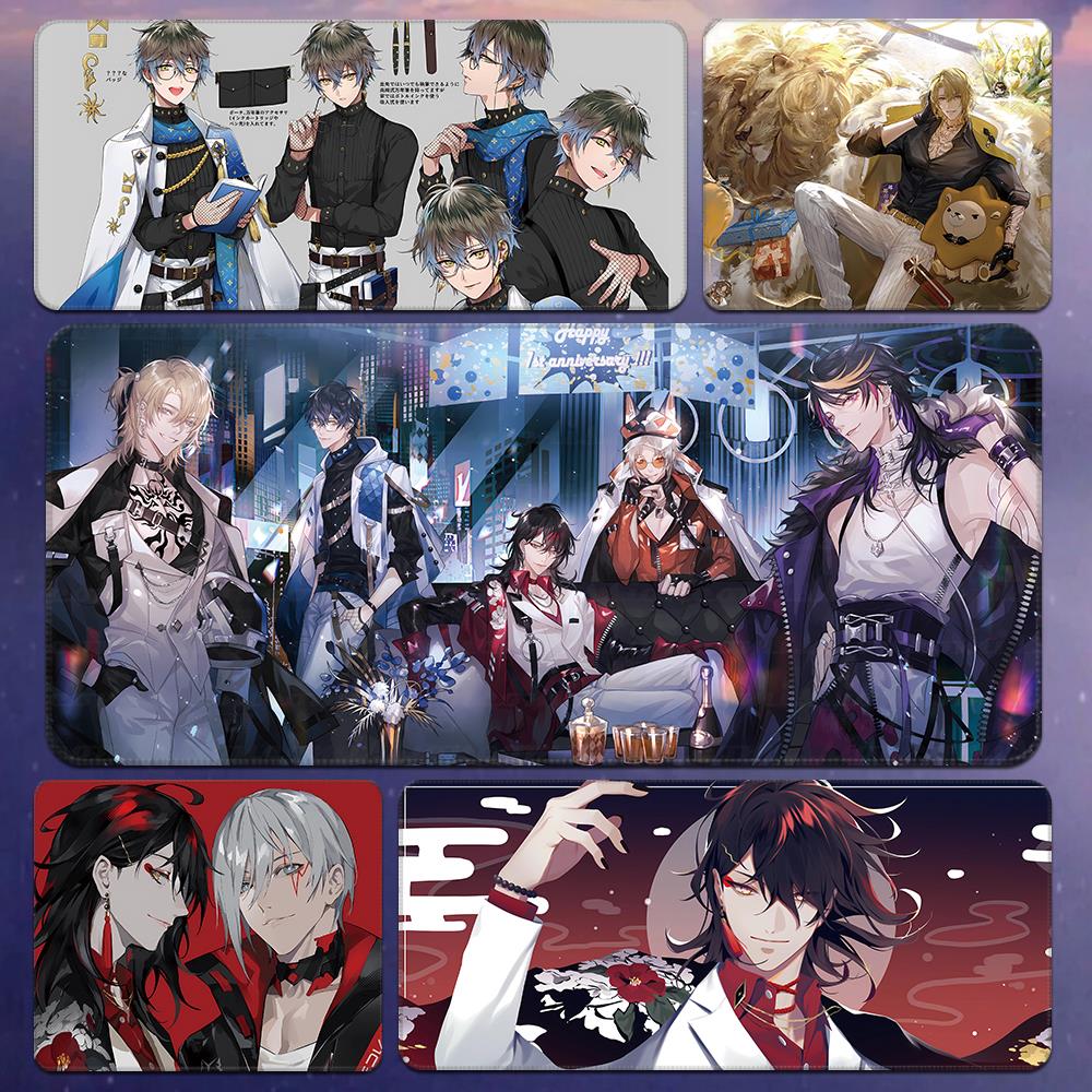 彩虹社luxiem鼠标垫Vox Luca Mysta Ike ShuYamino周边桌垫定制大