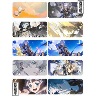 白厄鼠标垫超大星穹铁道周边小白黄金裔救世主游戏书桌面垫可定制