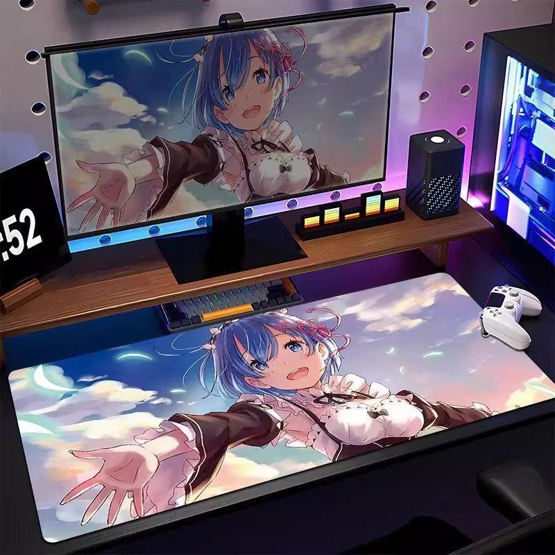 创意新款通用鼠标垫超大号电竞游戏键盘垫电脑桌垫二次电竞游戏垫