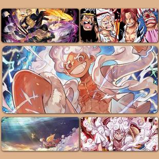 海贼王航海王鲁夫五档尼卡形态红发香克斯索隆香吉士梅利号滑鼠垫