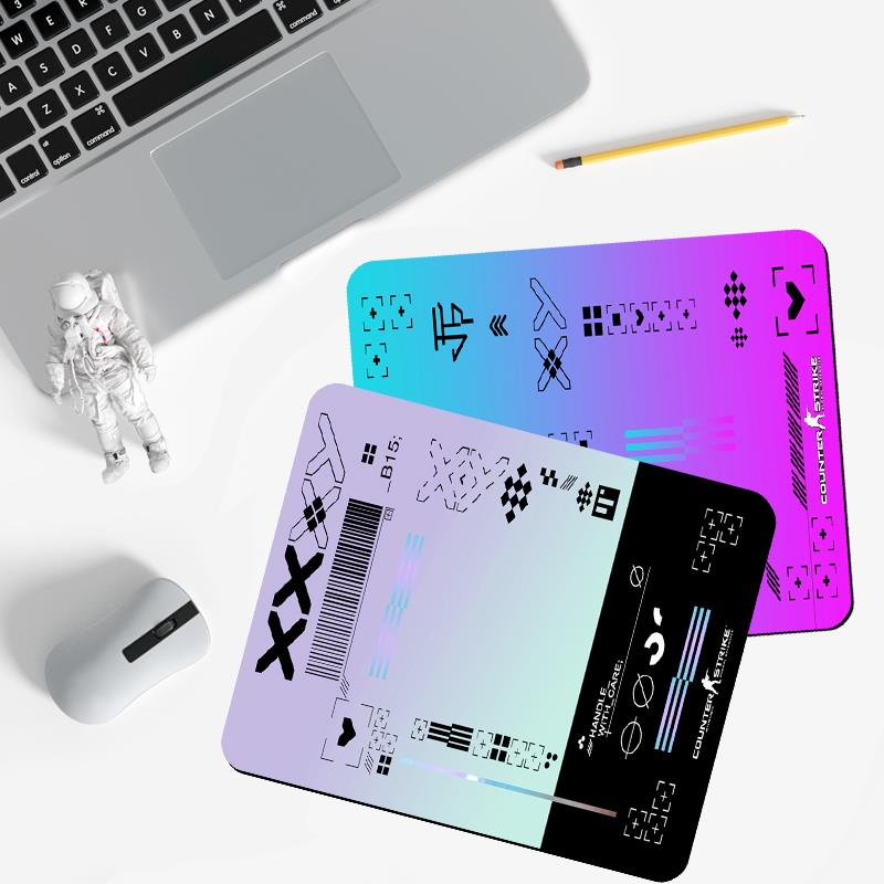 鼠标垫小号护腕桌垫二次元动漫游戏印花集柔软创意办公个性桌垫子