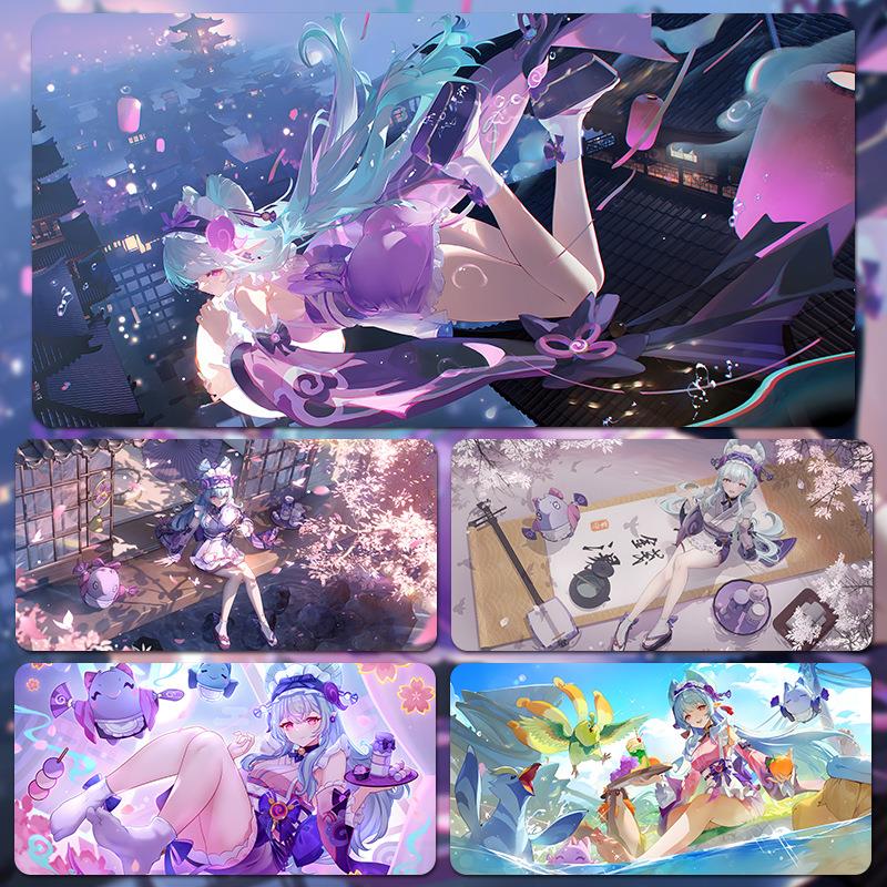 梦见月瑞希超大号鼠标垫键盘垫男女生宿舍办公游戏笔记本电脑桌垫