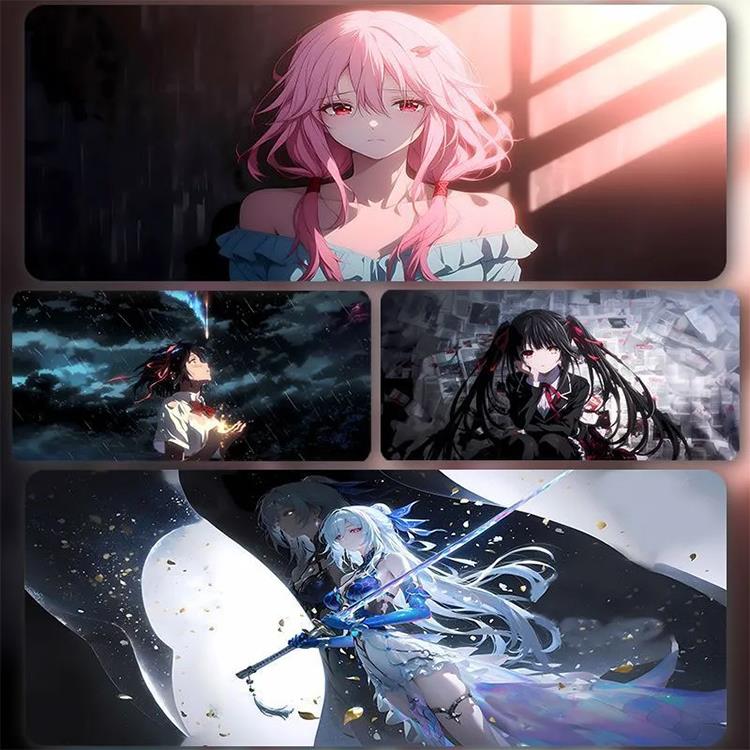 原装鼠标垫，超大动漫橡胶，防滑，锁边，游戏桌垫，键盘垫，高品