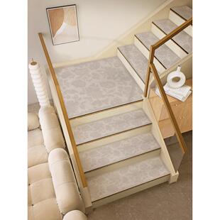 软硅藻泥简约楼梯踏步垫高级轻奢防滑条家用脚垫隔音台阶垫可定制