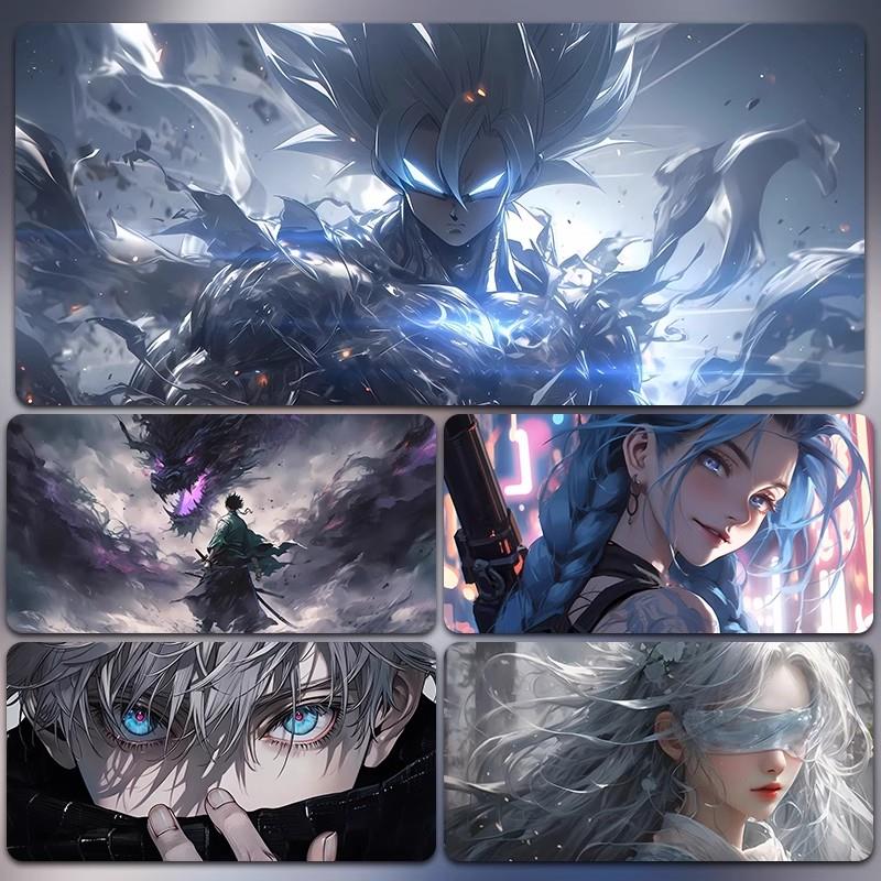 精致鼠标垫超大号二次元男生动漫键盘电脑桌面办公电竞游戏桌垫子