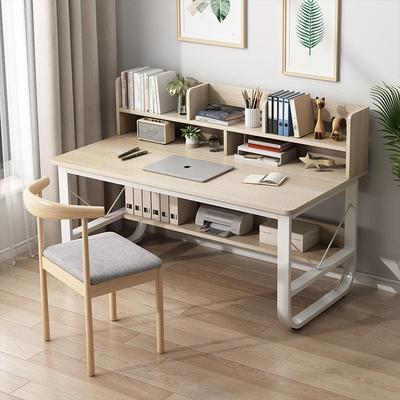 书学架电桌83305台式桌脑书桌生家用学习桌简约办公桌带写字桌子