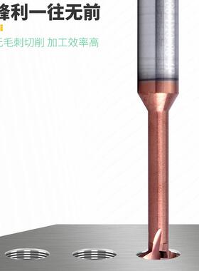 LNX5度英制N单牙齿范围钨钢5螺纹铣刀P0.2-P0.45TISI涂层单铣牙刀