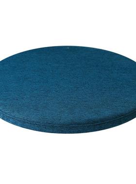 茂垫记忆棉圆形垫坐椅萨子圆棉麻透气QNR座垫圆凳子垫子地上屁垫