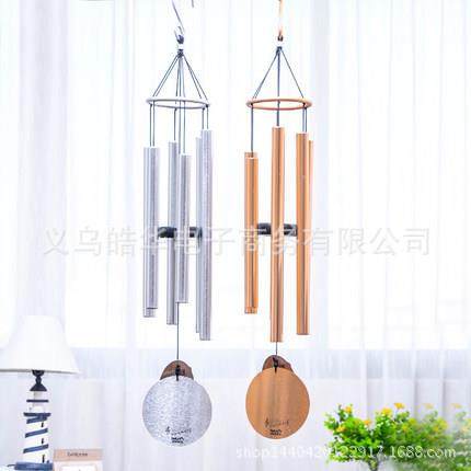 创意音选乐铃金OKS属风风铃6管风铃女孩礼物家居挂饰A系列多尺T寸