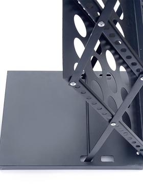 铝折合金叠资料架目录架子宣传QZ021010杂志架会落地示展展架书报